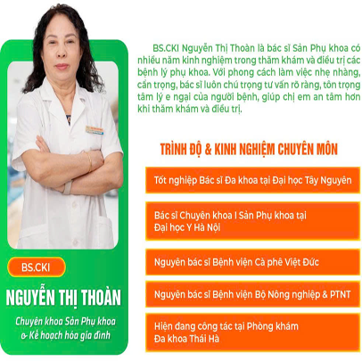 Bác Sĩ CKI Nguyễn Thị Thoàn