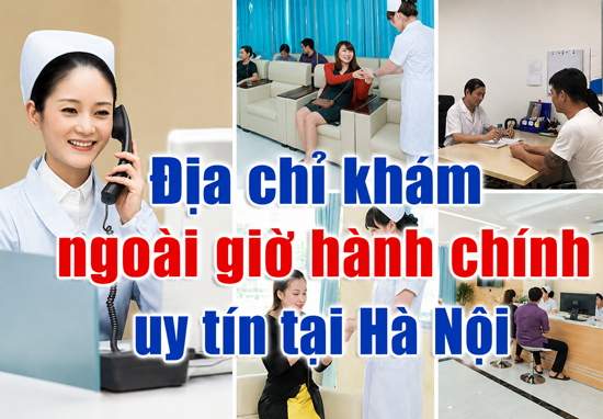 Bệnh viện khám buổi tối ngoài giờ hành chính ở Hà Nội