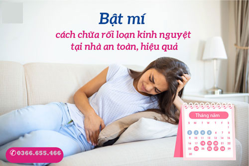Cách chữa rối loạn kinh nguyệt hiệu quả