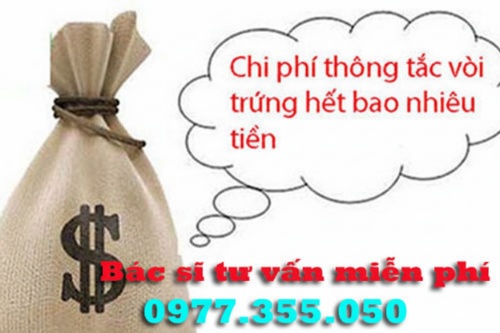 Chi phí thông tắc vòi trứng bao nhiêu tiền năm 2026