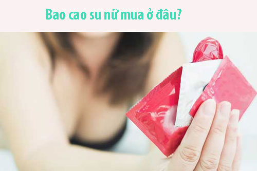 Bao cao su nữ mua ở đâu